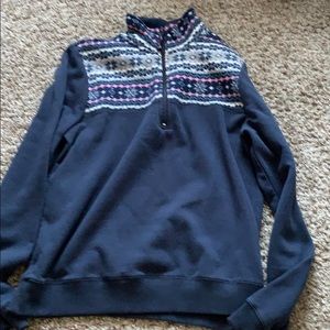 Quarter-Zip Pullover Sweatshirt